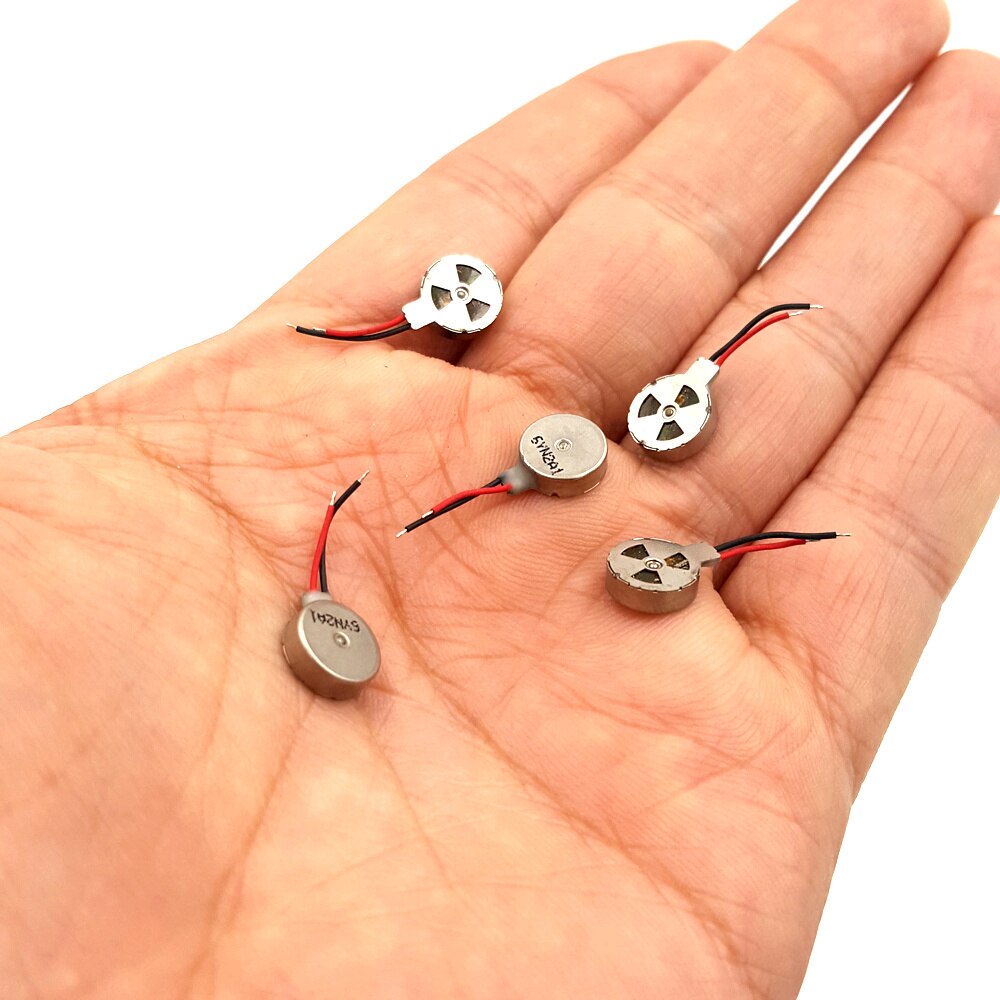 5 PC Sport Smartwatch Knop Borstelloze Vibrerende motor DC 3 V 3.7 V Micro 8mm Trillingen Motor