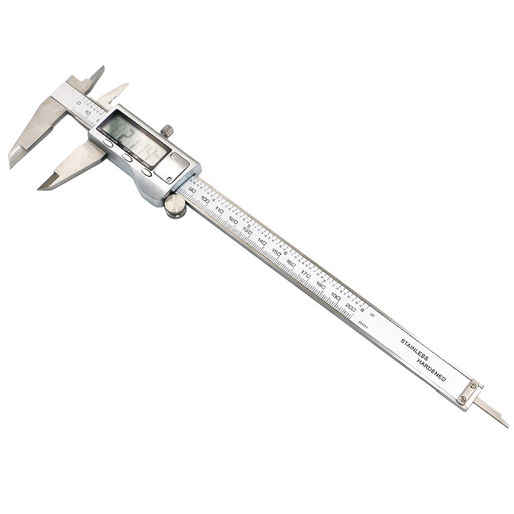8" 200mm Digital Caliper Stainless Steel Digital LCD Caliper Vernier Caliper With Retail Box