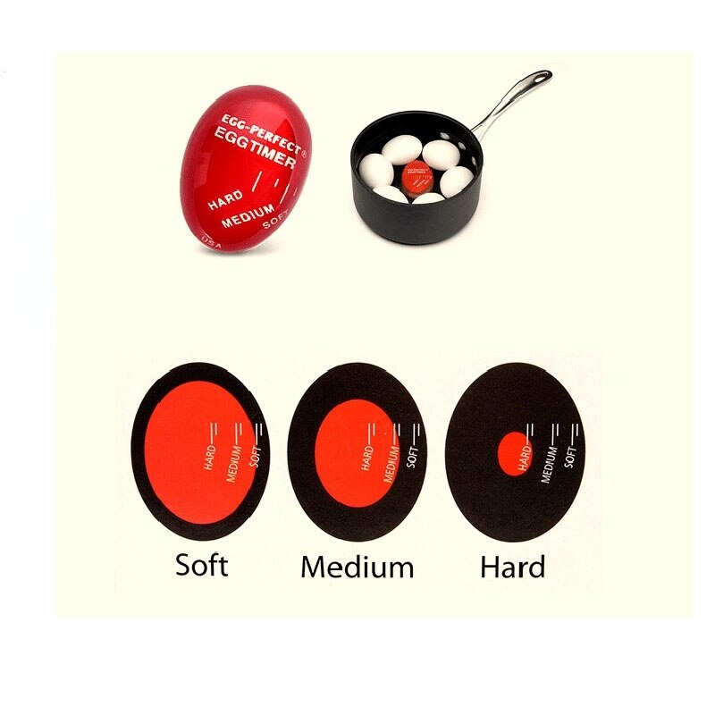 Reuse Egg Color Changing Timer Soft Boiled Cooking... – Vicedeal