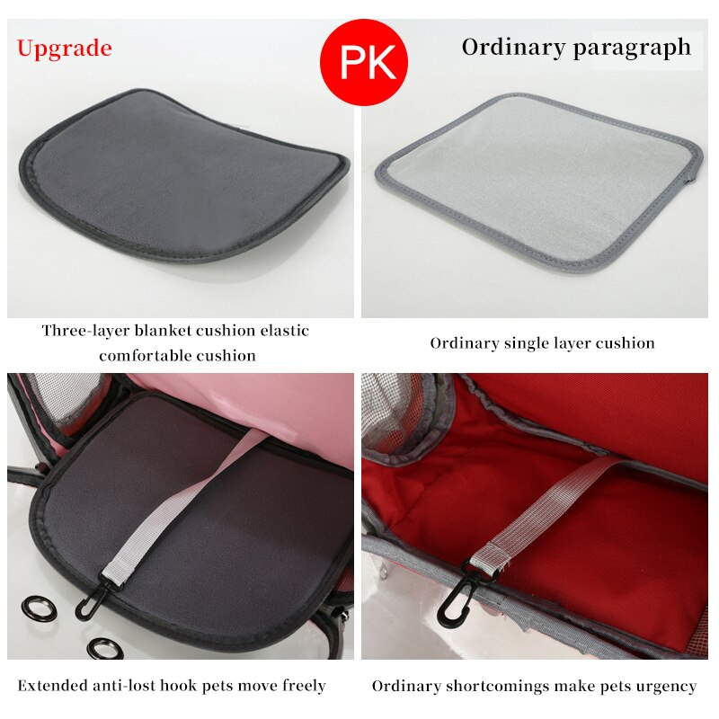 Portable Pet Cat Backpack Outdoor Travel Breathable Capsule Capsule Small Dog Cat Backpack Pet Carry Transparent Backpack