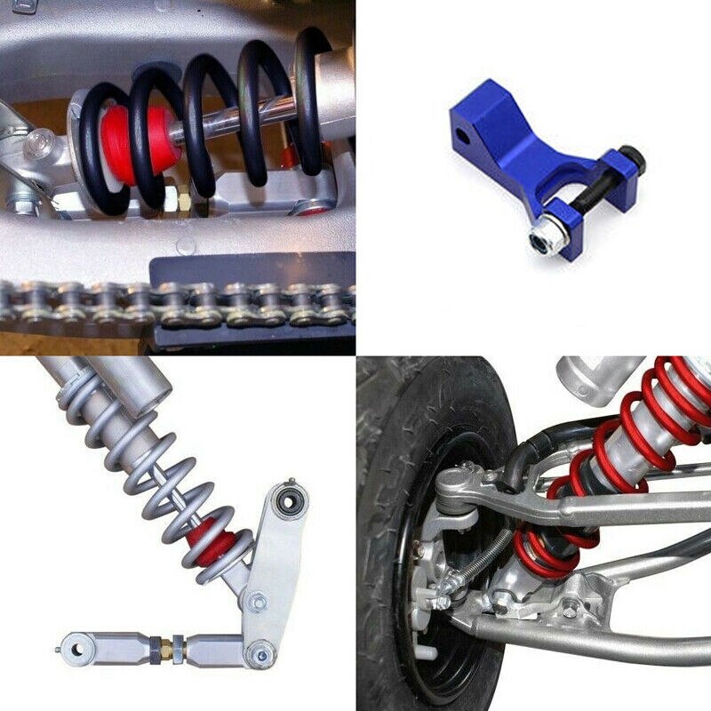 12-14 Inch Rear Drag Strut For Yamaha Honda Raptor 125-700 & YFM 450 ATV - Powdercoated Black
