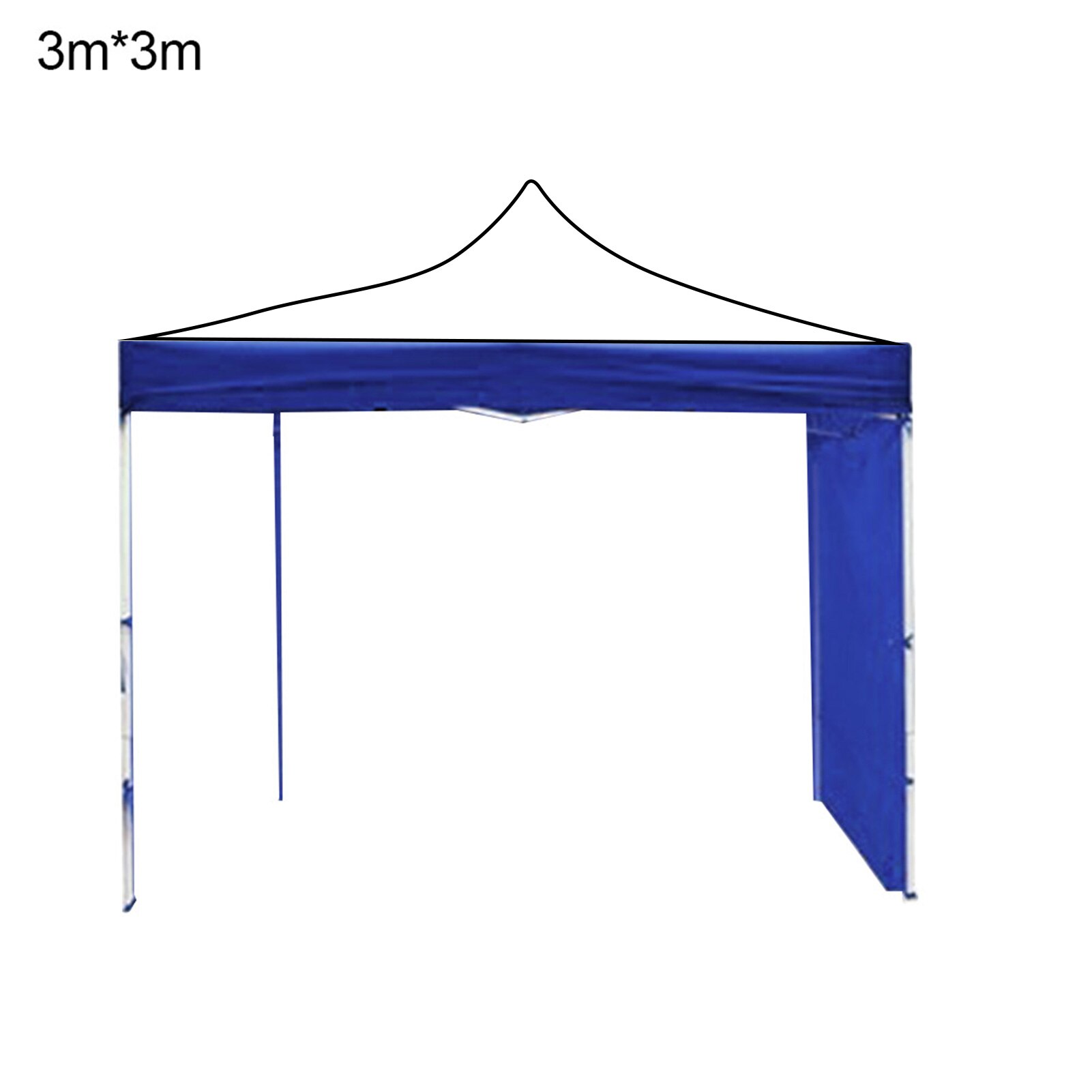 Folding Tent Cloth Outdoor Sun Protection Four Corner Shelter Cove Beach Tent Shed Waterproof Oxford Cloth Tent Accessories: A