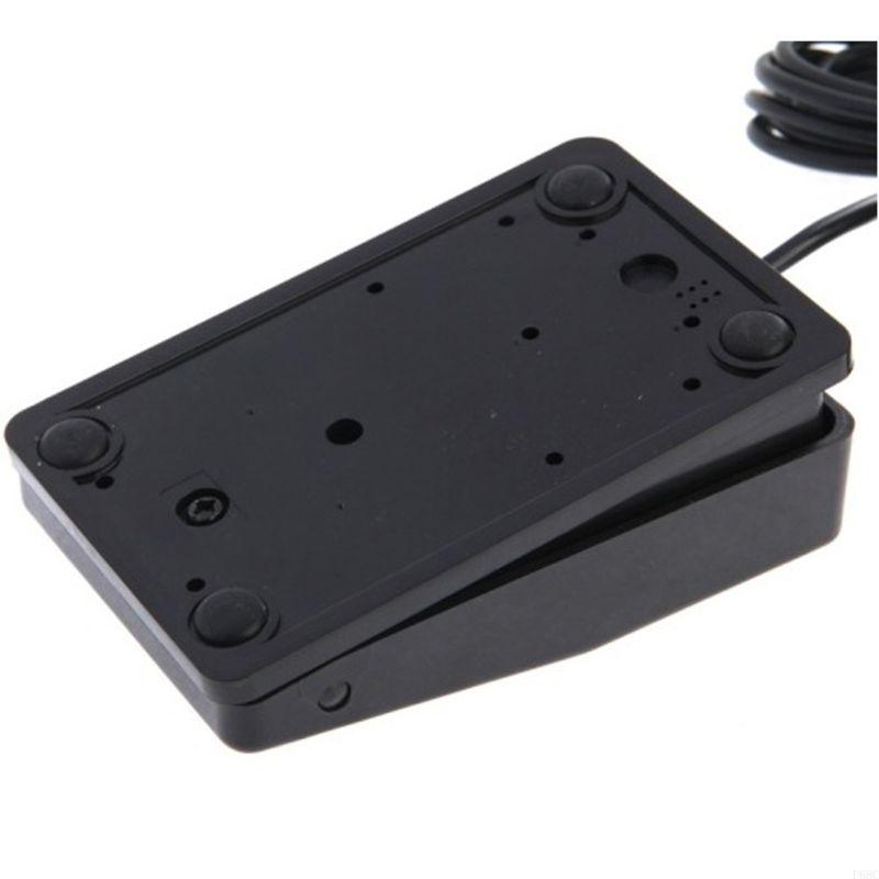 F68C USB Foot Pedal Video Game PC Hände kostenlos Fußschalter für Schlüsselsteuerung SW