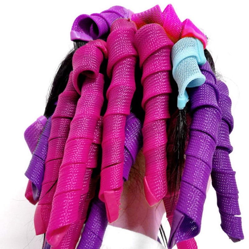 18PCS Women Hair Curlers 30CM Soft Silica gel Magi... Grandado
