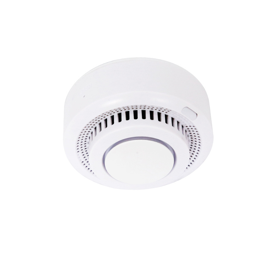Tuya-Detector de humo WIFI, Sensor de alarma de protección contra incendios, inalámbrico, independiente, funciona con batería, alerta de vida inteligente, seguridad del hogar