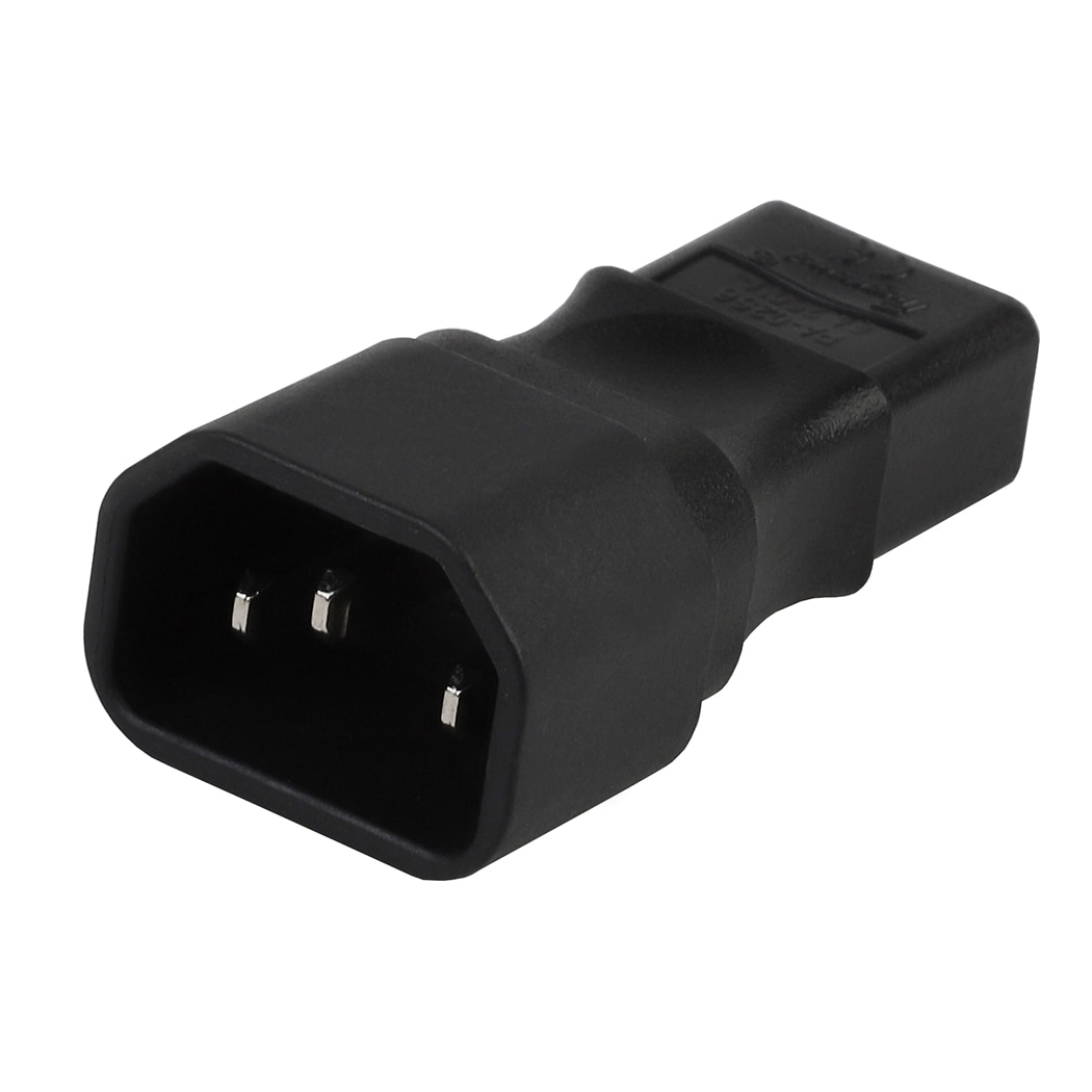 JORINDO IEC320 C14 OM C9 Power adapter, IEC 320 C14 3 Prong Man iec 320 C8 Vrouwelijke AC Adapter, IEC320 C14 Male naar C8 Vrouwelijke