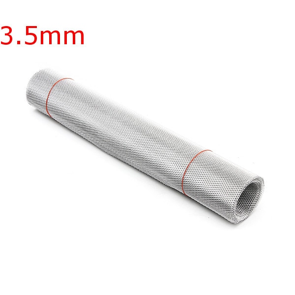 50cm x 300cm Fine Aluminium Modelling Mod Mesh Wire Filter Sheet Hole Dia 2mm/3.5mm