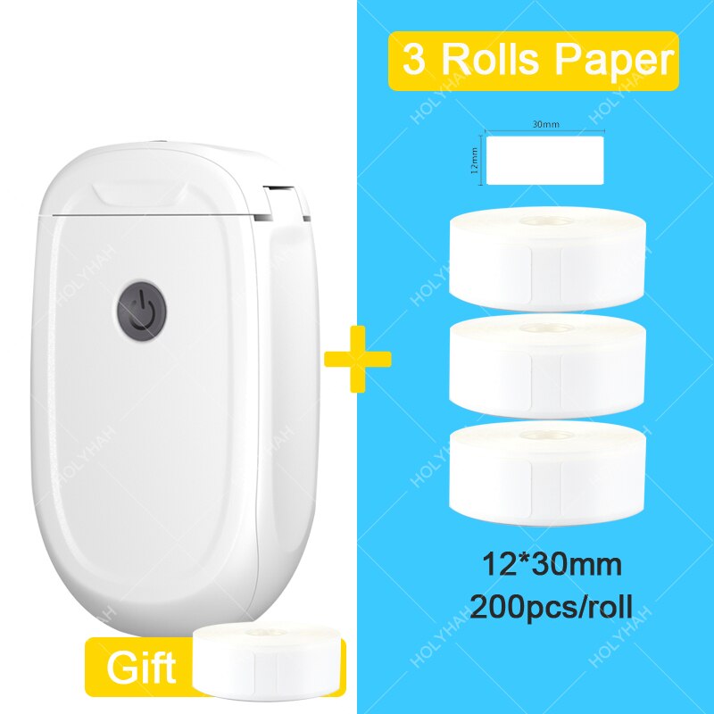 P11 L11 Portable Label Maker Machine Mini Pocket Thermal Label Printer Bluetooth Price DIY Date Sticker Label Machine: Printer 3 1230