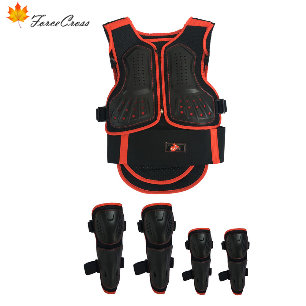 Children Full Body protect armor Motocross Chest Spine Armour one set