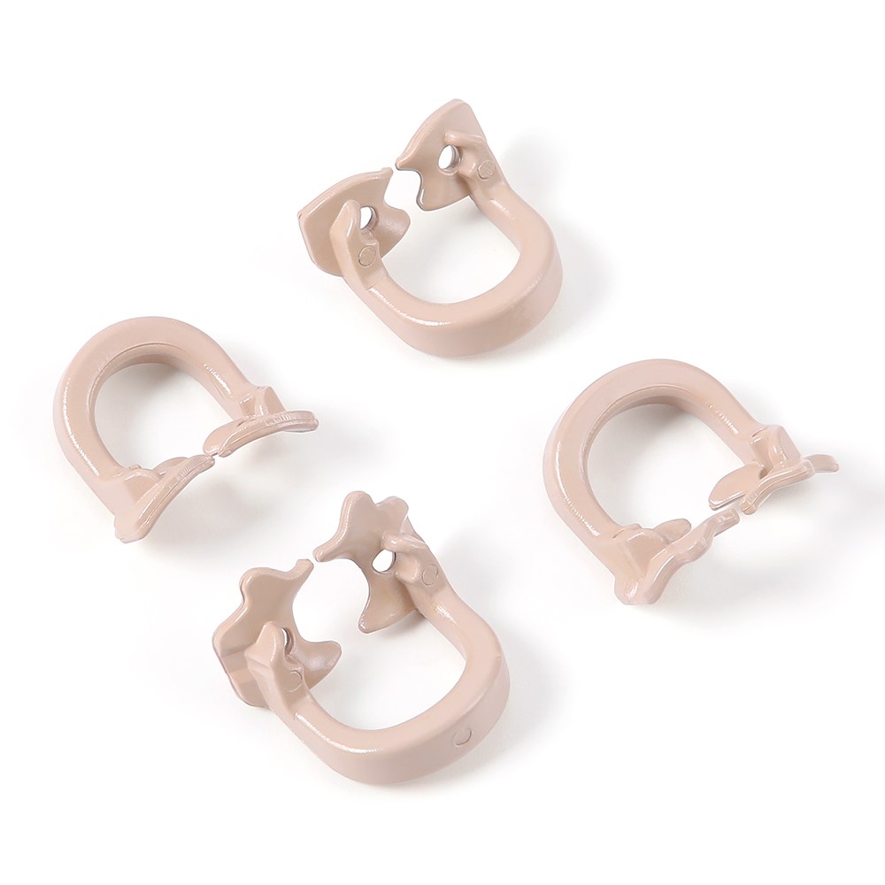 El anillo separador de abrazadera de goma para dique dental puede autoclavable 134 ° C