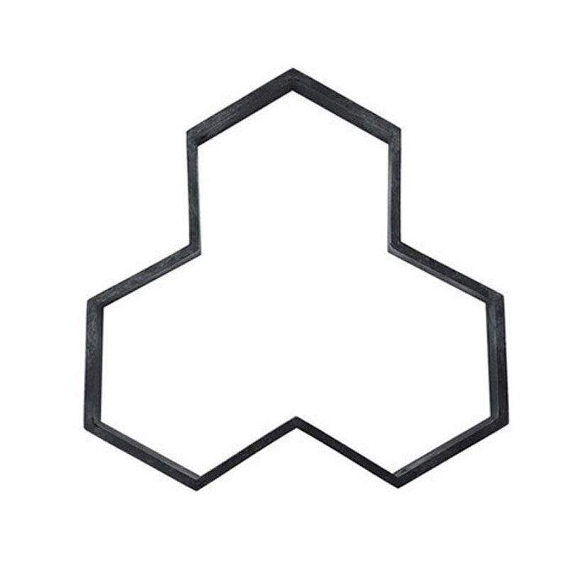 9Styles DIY Driveway Patio Stone Path Walk Maker Garden Decor Garden Road Mold Paving Concrete Stepping Pavement Mold Decor: 09