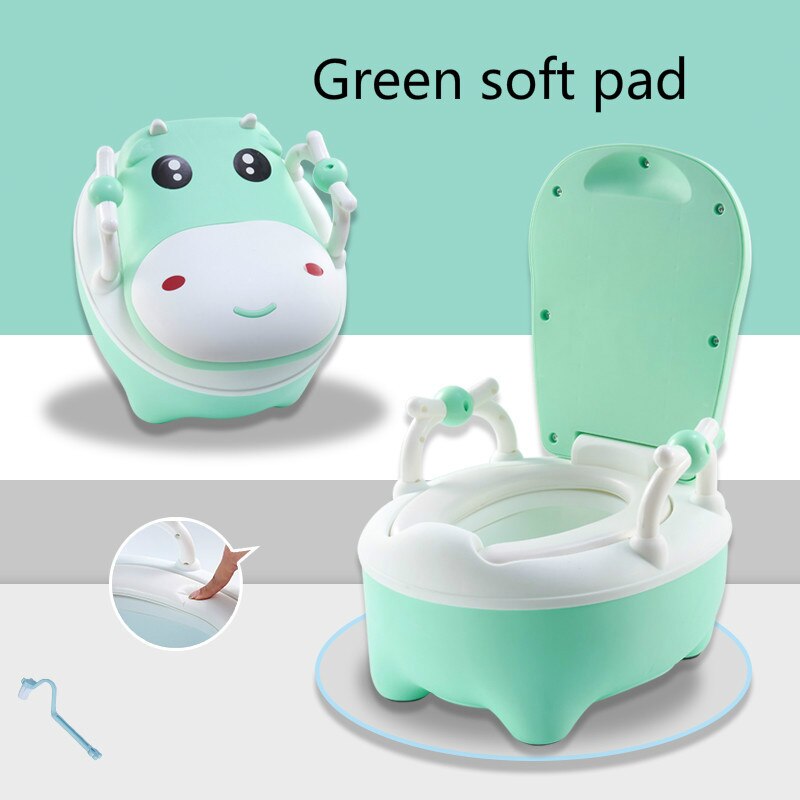Baby Pot Voor Kinderen Jongens Potje Toilet Seat Baby Zindelijkheidstraining Meisjes Draagbare Wc Ondersteek Comfortabele Rugleuning Cartoon Potten