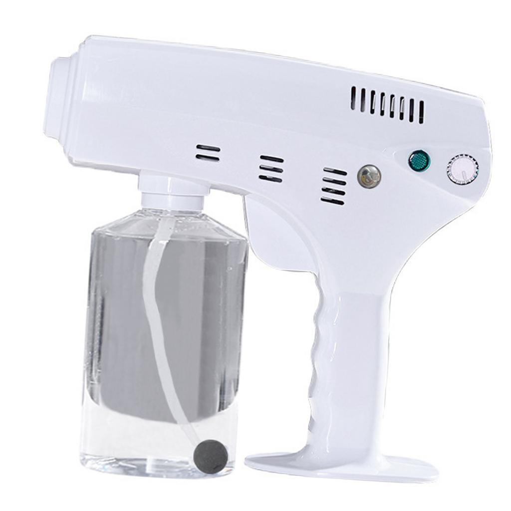 Cordless Electric Blue Light Fogger Sprayer Handheld Cold Fogging Machine