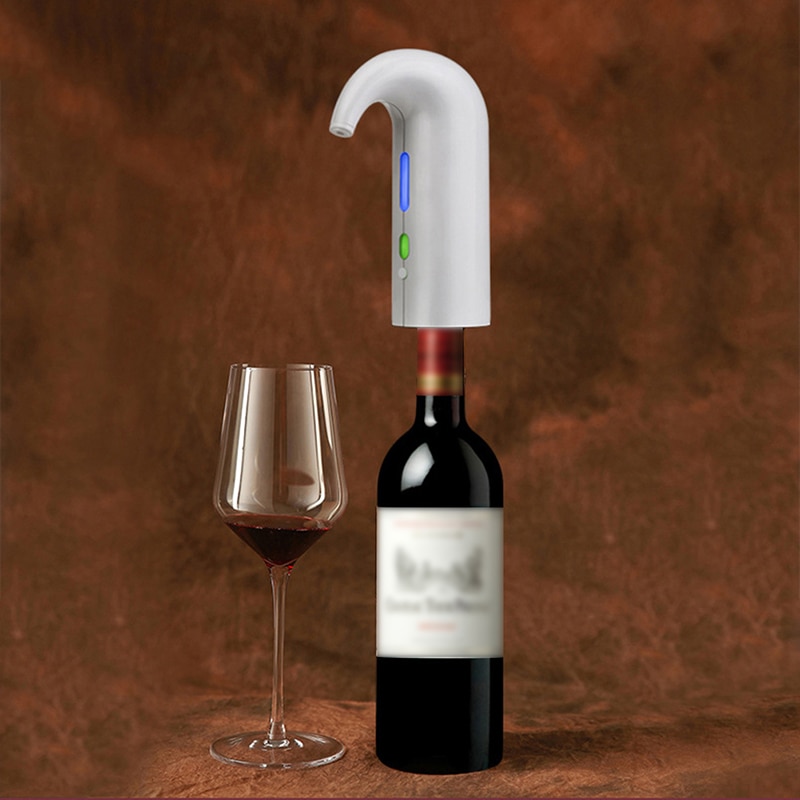 1 Stuk Intelligente Elektronische Wijn Decanter Drank Tap Dispenser Pomp Voor Rode En Witte Wijn Elektrische Instant Bier Beluchter