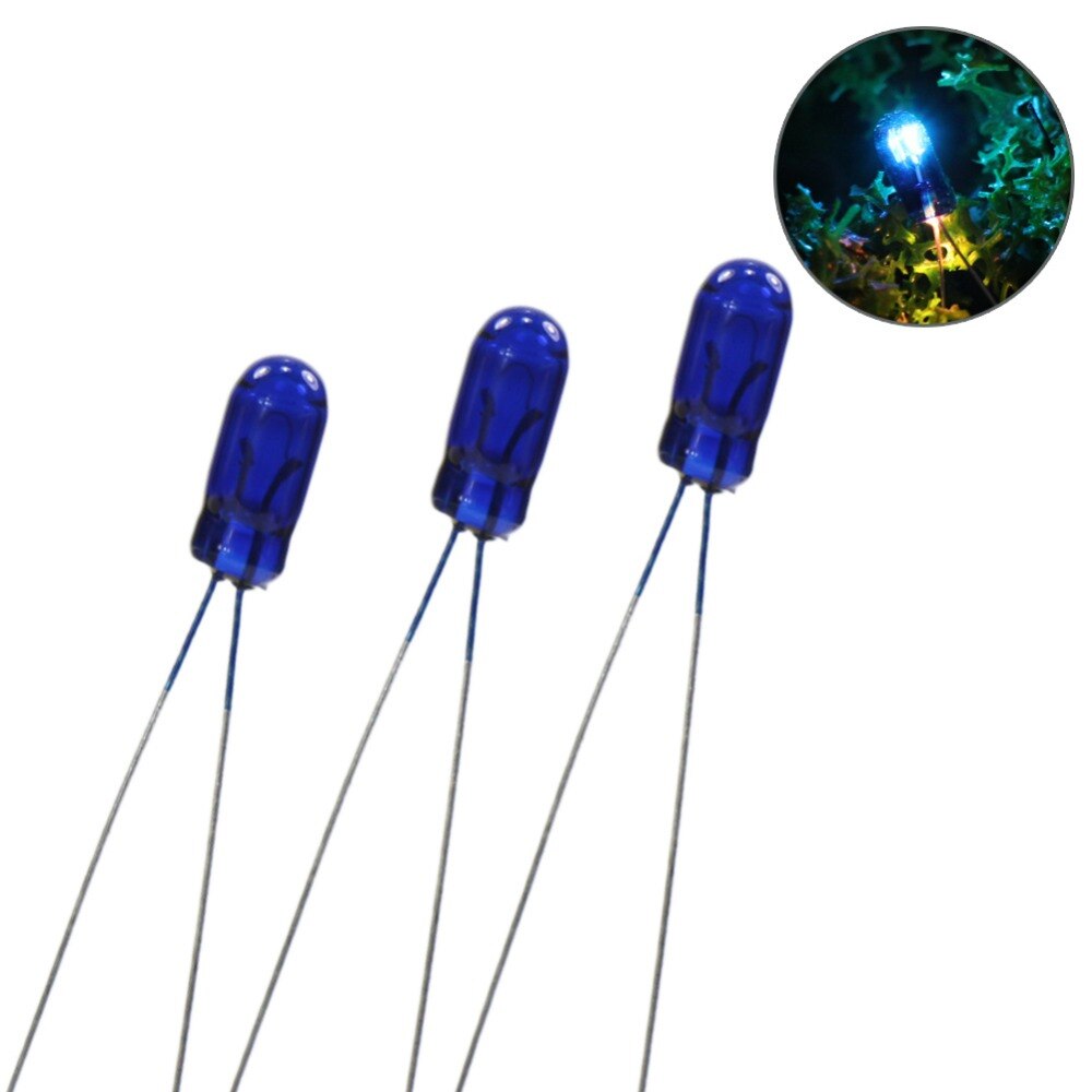 200Pcs 3Mm 6V Mini Graankorrel Bollen Gemengde Kleur Rood Geel Blauw Groen Warm Wit MP00 model Trein Ho Railway Modellering