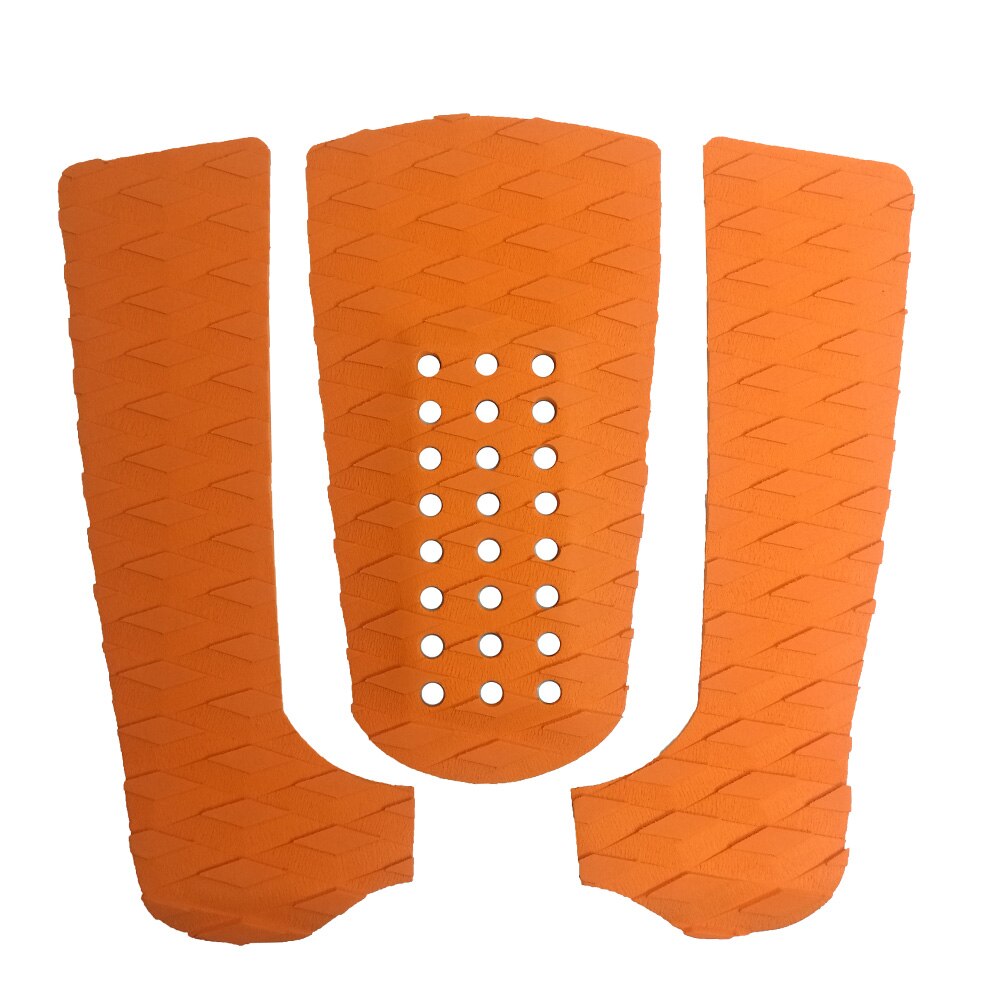 Surfebrett trekkputer surfeputer eva foam deck pad grip skimboard selvklebende grep alle brett: Oransje