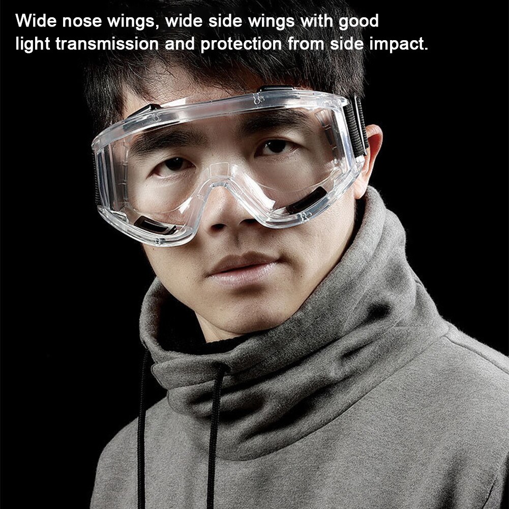 Veiligheidsbril anti-condens stof spatbescherming veiligheidsbril met uv-bestendigheid #cw