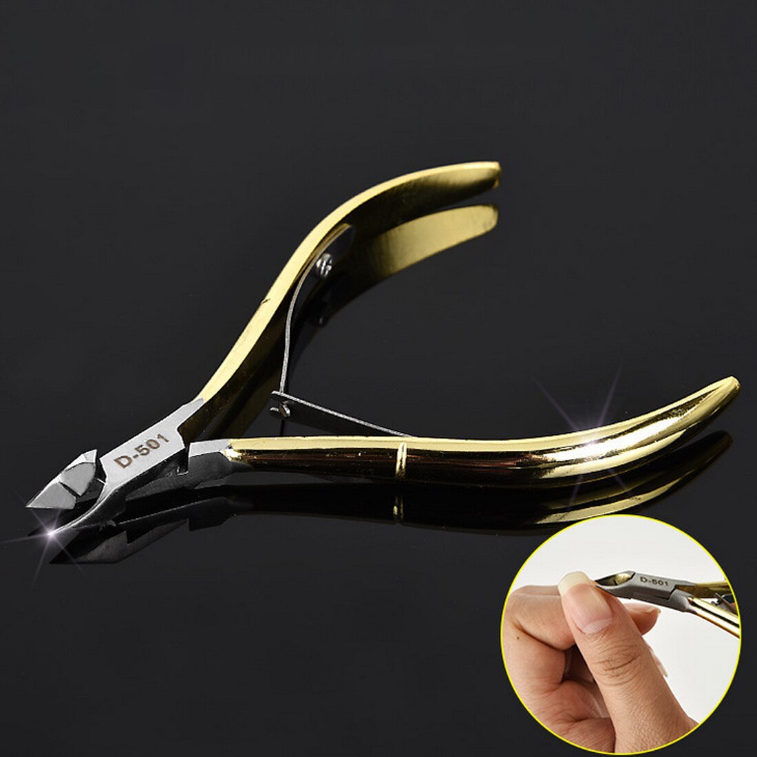 Stainless Steel Nail Cuticle Cutter Grooming Tool Finger Toe Nail Dead Skin Cuticle Scissor Nail Clipper Nipper Manicure Tool