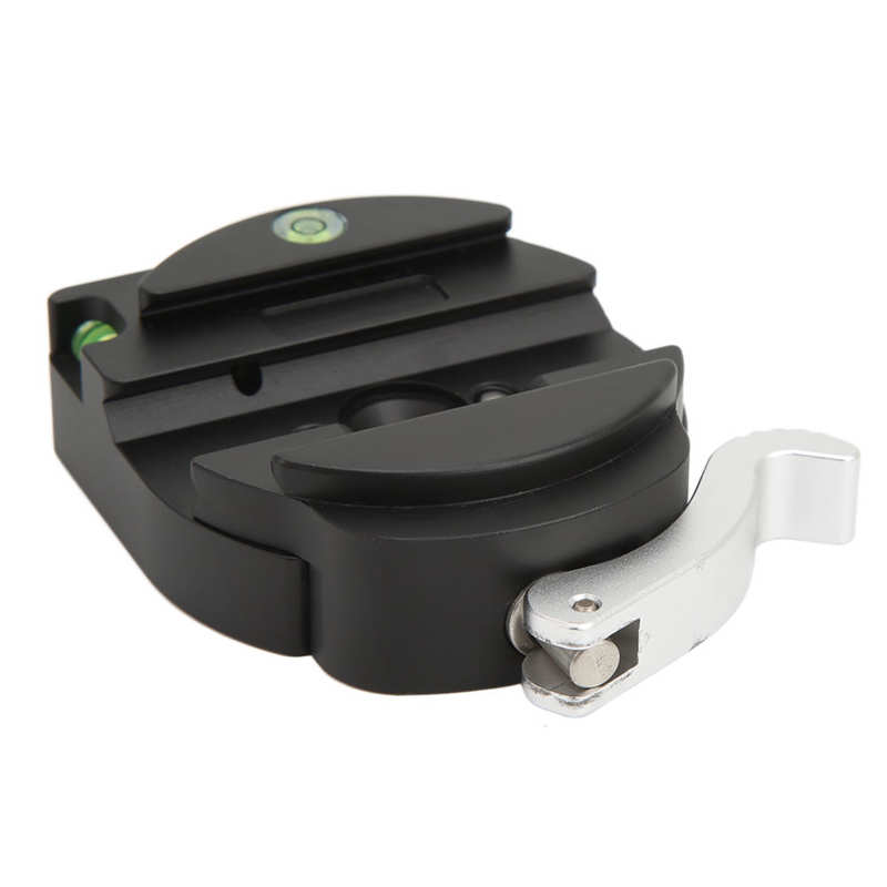 Aluminum Alloy Quick Release Plate Clamp with Light for Arca Standard 1/4 inch Screw for SLR Camera Tripod Head Accessories