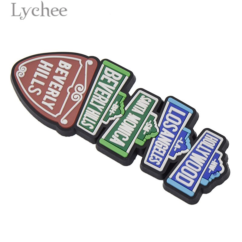 Lychee Leven Hollywood Grappige Rubber Koelkast Magneet Creatieve 3D Koelkast Magneet Toeristische Souvenirs Home Decoratie