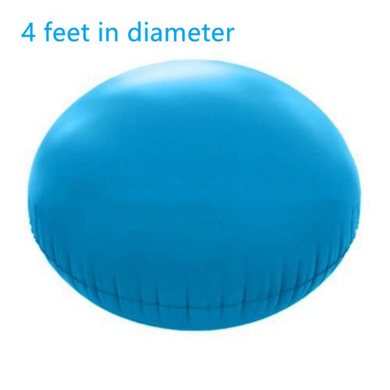 Almohada de aire para piscina, cojín inflable a prueba de frío, cuadrado, redondo, Rectangular, flotante, de invierno