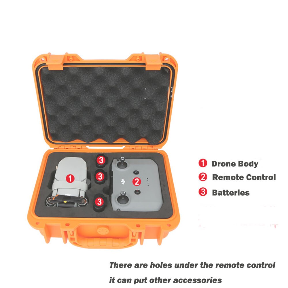 Mavic Mini 2 Water-proof Case Storage Box Travel Storage Hard Bag for DJI Mini 2 Drone Accessories