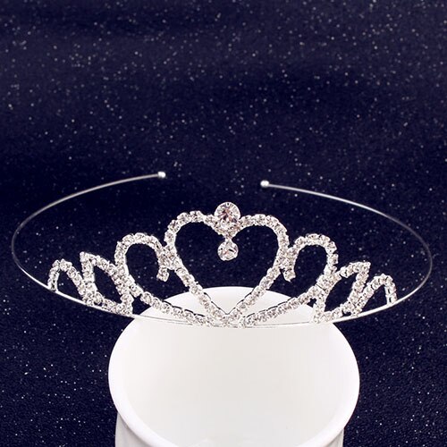 Princess Floral Crown Headband Wedding Hair Jewelry Diadem Head Piece Bridal Hair Ornaments Girls Tiara Prom Bride Headpieces: 17