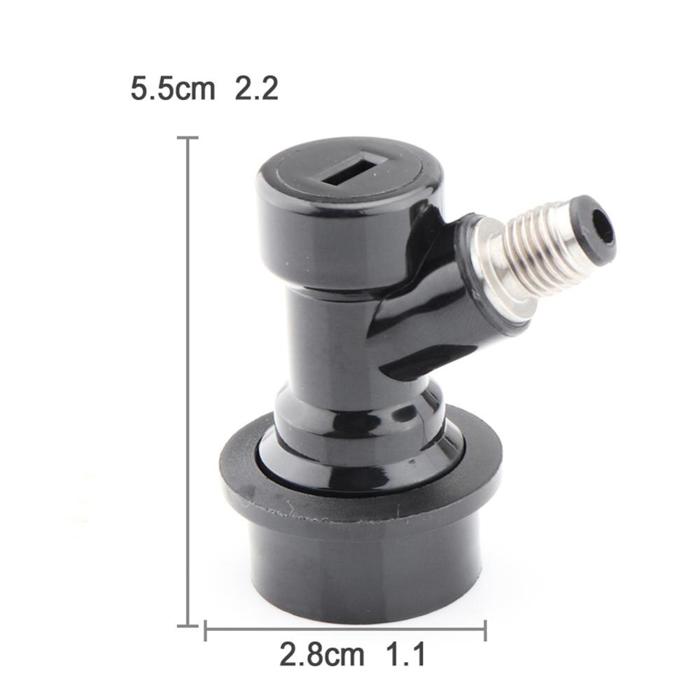 1Pcs Biervat Connector Dispenser Rvs Bar Bier Vat Bar Levert Huishoudelijke Wijn Barrel Connector