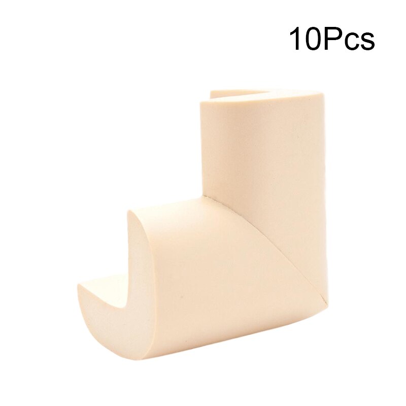 Child Safety Corner Guards 2m Baby bumper strip Baby Corner protector Table Edge Corner Cushion Strip with 3M Adhesives U type: Beige 10Pcs