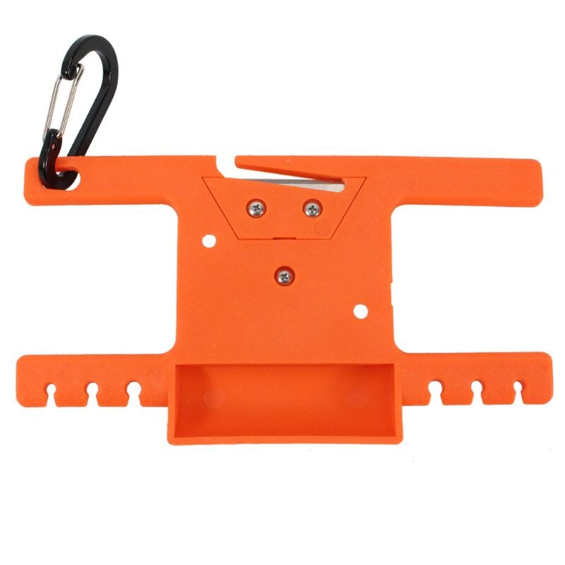 Spool Tool Paracord Organizer with Tidy Holder Parachute Cord Winder Carabiner G99D