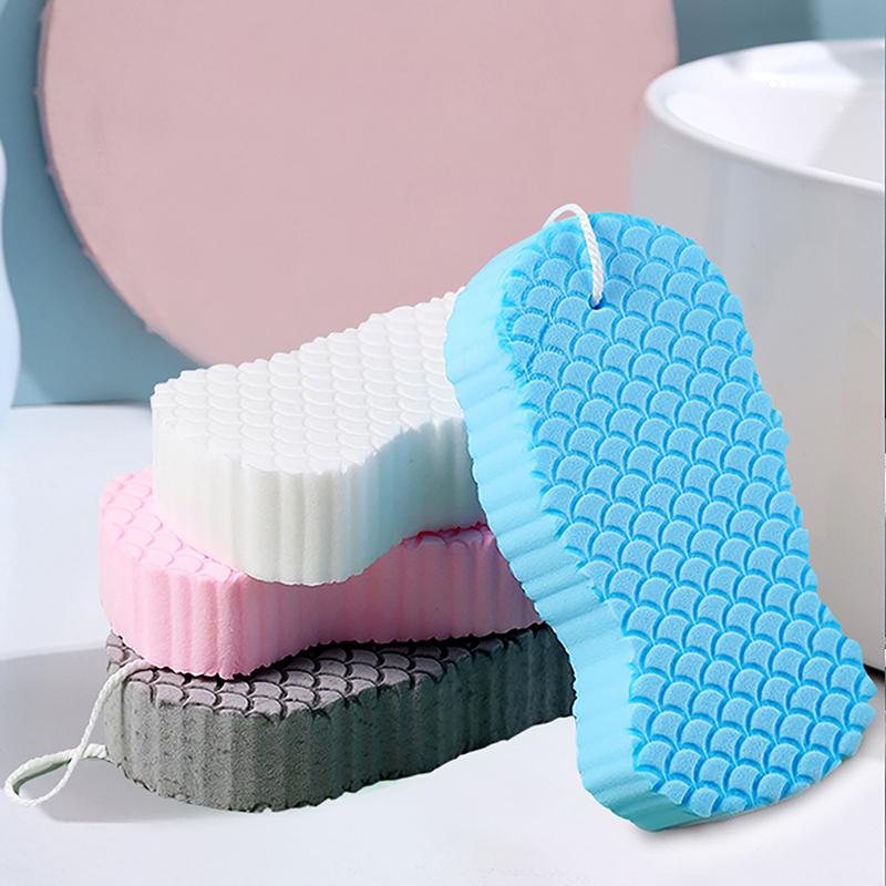 Badspons Huishoudelijke Spons Body Scrub Exfoliërende Scrub Spons Douchestorp Body Skin Schoon Dode Huid Verwijderen Spons