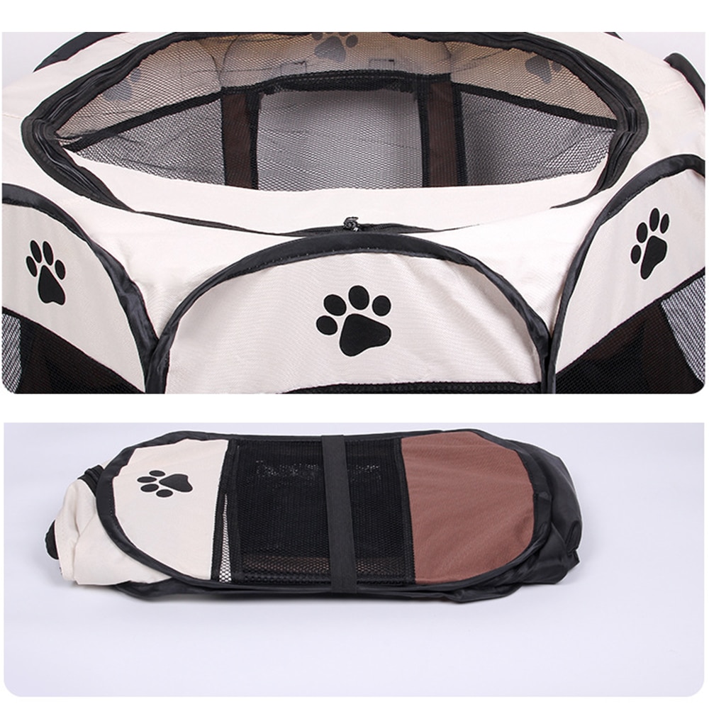 Chenils d'extérieur portables, clôtures, tentes pour animaux de compagnie, maisons pour petits et grands chiens, parc pliable, cage intérieure pour chiots, cage pour chien