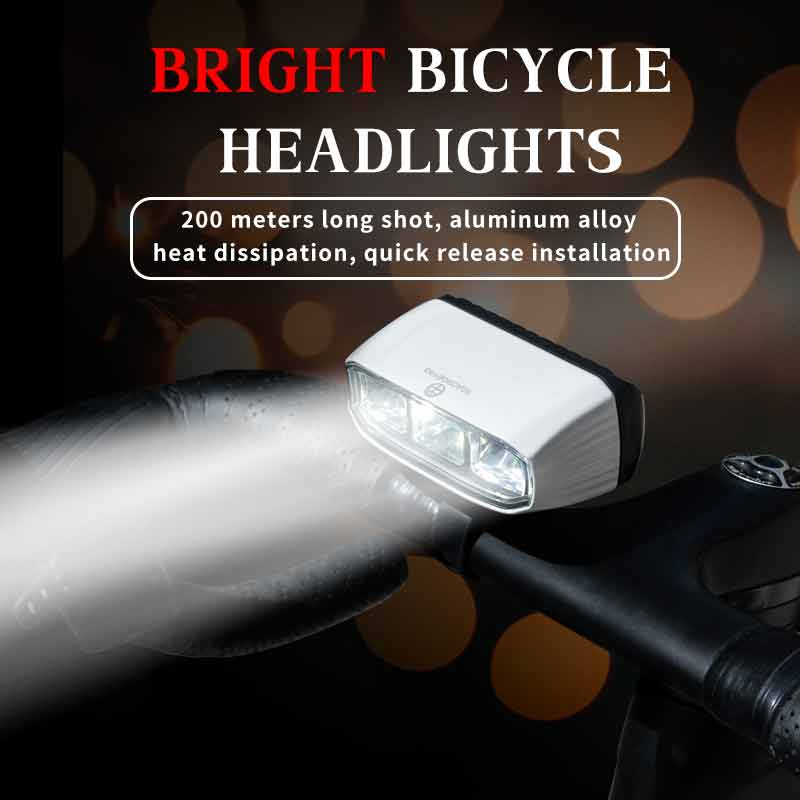 OFFBONDAGE luz delantera de la bicicleta 1000LM faro de bicicleta linterna impermeable USB TYPE-C carga MTB accesorios de lámpara de Ciclismo de Carretera