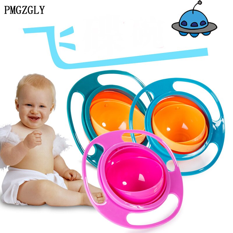 Service Plate Tray Solid Feeding Baby Feeding Learning Dishes Bowl Dinnerware For Kids Eating Training Gyro Bowl