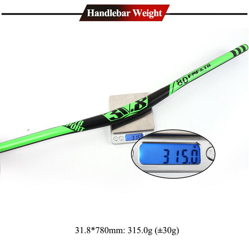 FMFXTR MTB Bicycle Handlebar Aluminum Alloy 780*31.8mm Racing Bike Rise Handlebar Mountain Bike Handle Bars Cycling Accesorios