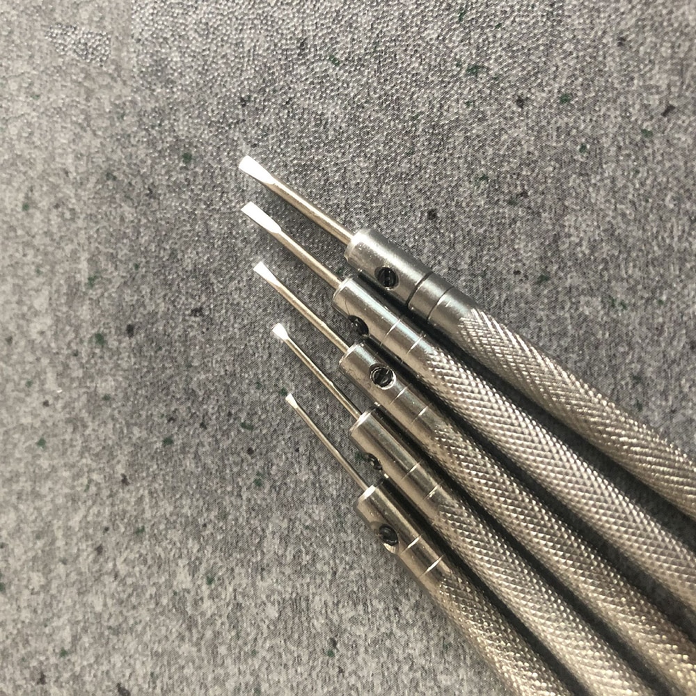 5x Screwdriver Set Eyeglasses Watch Jewelry Watchmaker Repair Precision Tool Kit