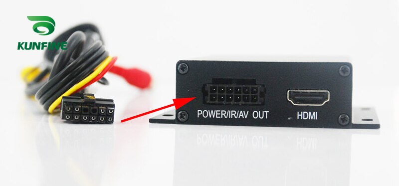12V ~ 24V Auto Digitale TV Tuner Box ISDB-T met PVR voor Japan Brazilië Chili