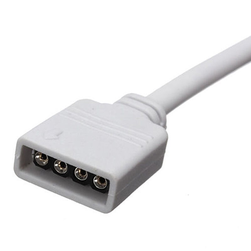 1m/4- pin smd 3528/5050 rgb led strip lys forlængerkabel strømledning