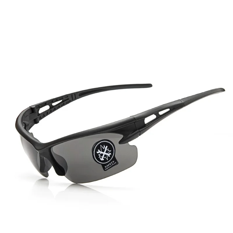 Mannen Vrouwen Fietsbril Fiets Zonnebril Fiets Fiets Brillen Ski Brillen Sport Zonnebril Gafas Ciclismo: Black