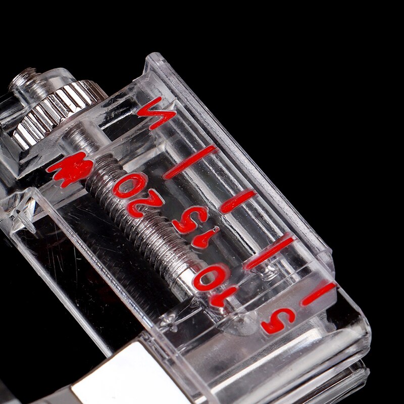 Adjustable Bias Tape Snap Binder Foot Sewing Machine Part Presser Feet