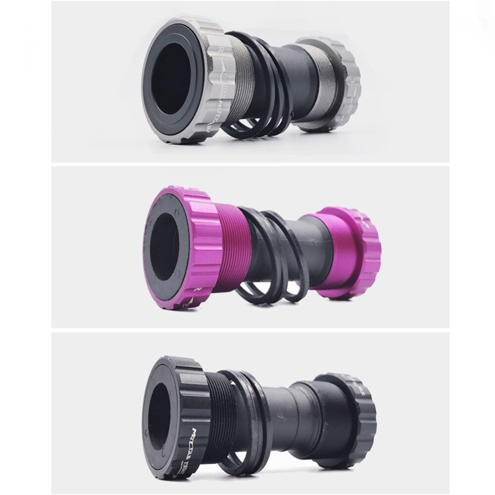 MOTSUV Bike Bottom bracket set Sealed Bearing Thread Type 68 73mm BSA68 BB91 Shell 24mm spline Axis MTB Road Bike Bottom bracket
