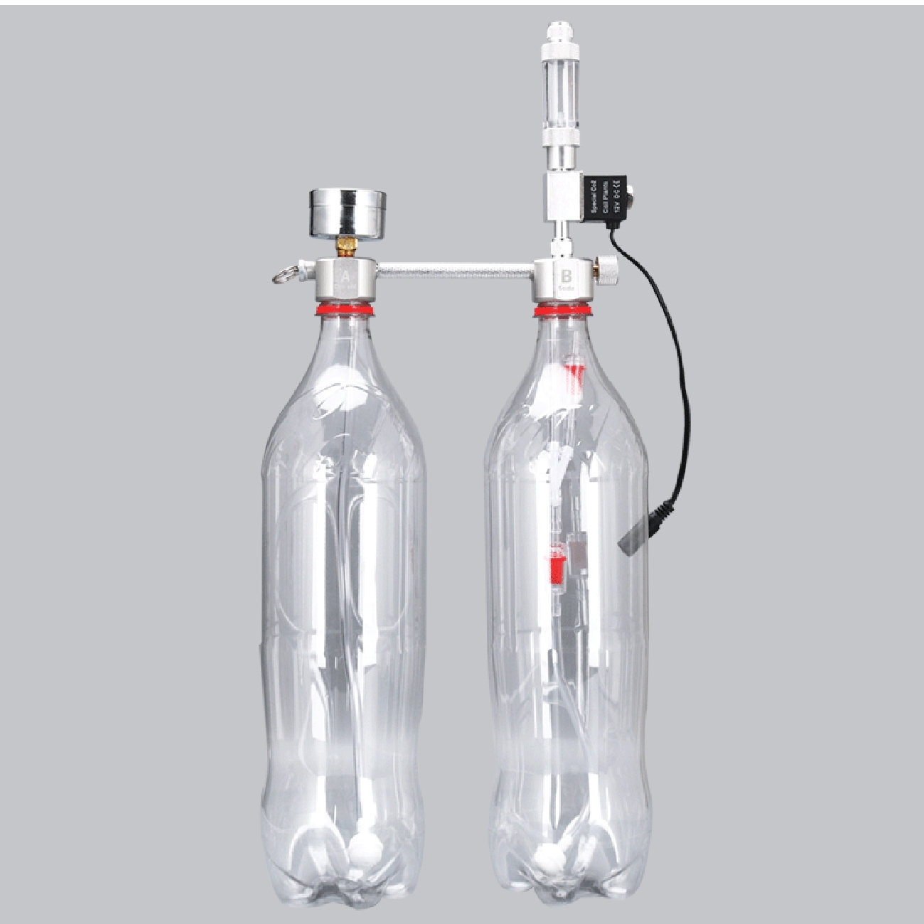 DIY CO2 Generator System Kit Aquarium CO2 Generator Bubble Counter Diffuser With Solenoid Valve For Aquatic Plant Growth