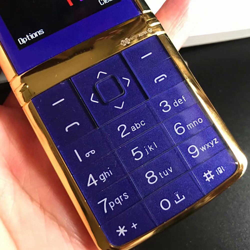 Unlock Bar Luxury Metal Signature Card Mobile Phone Dual Sim Flashlight Camera Bluetooth IMEI Changable Slim Extra Small Size