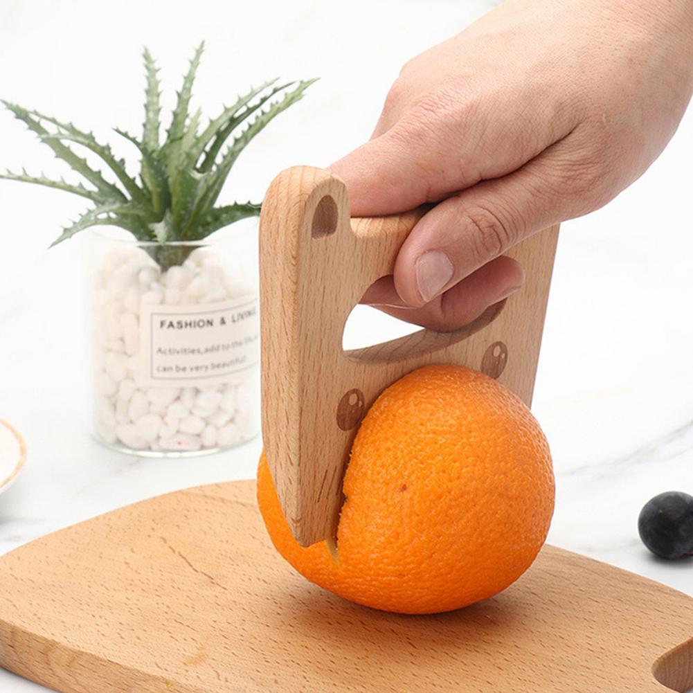 Wooden Kids Knife for Cooking Children's Safe Knives Wooden Kids Knife for Cooking and Cutting Veggies Fruits Kitchen Tool