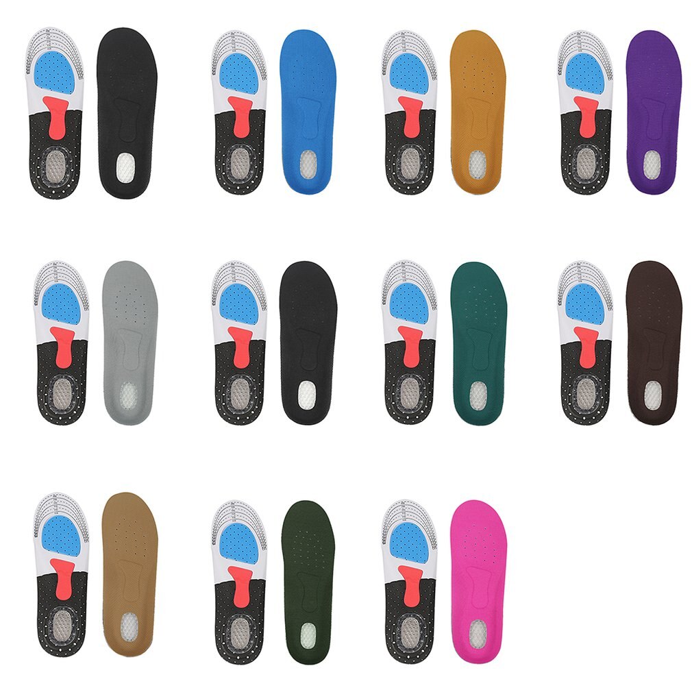 Semelles souples chaussures de soins des pieds professionnels tapis semelles de sport chaussures en silicone tapis semelles respirantes