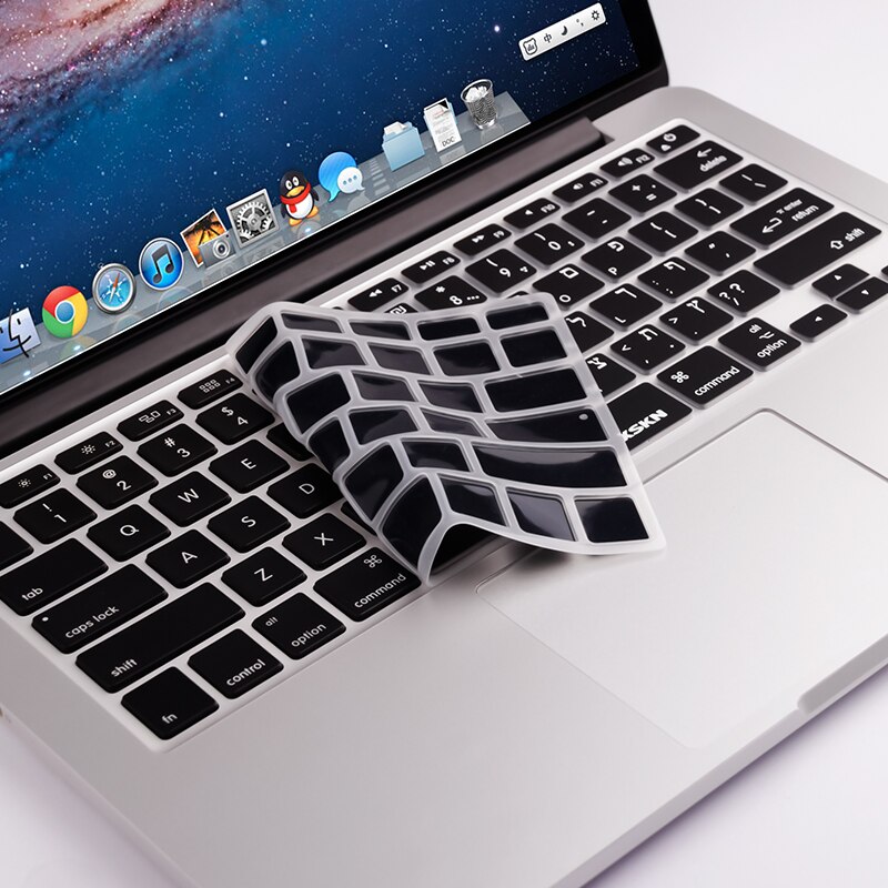 XSKN EUA Idioma Inglês Silicone Teclado Hebraico Isreal Cover Film Protector Skin para Apple MacBook Pro Air Retina 13 15 17