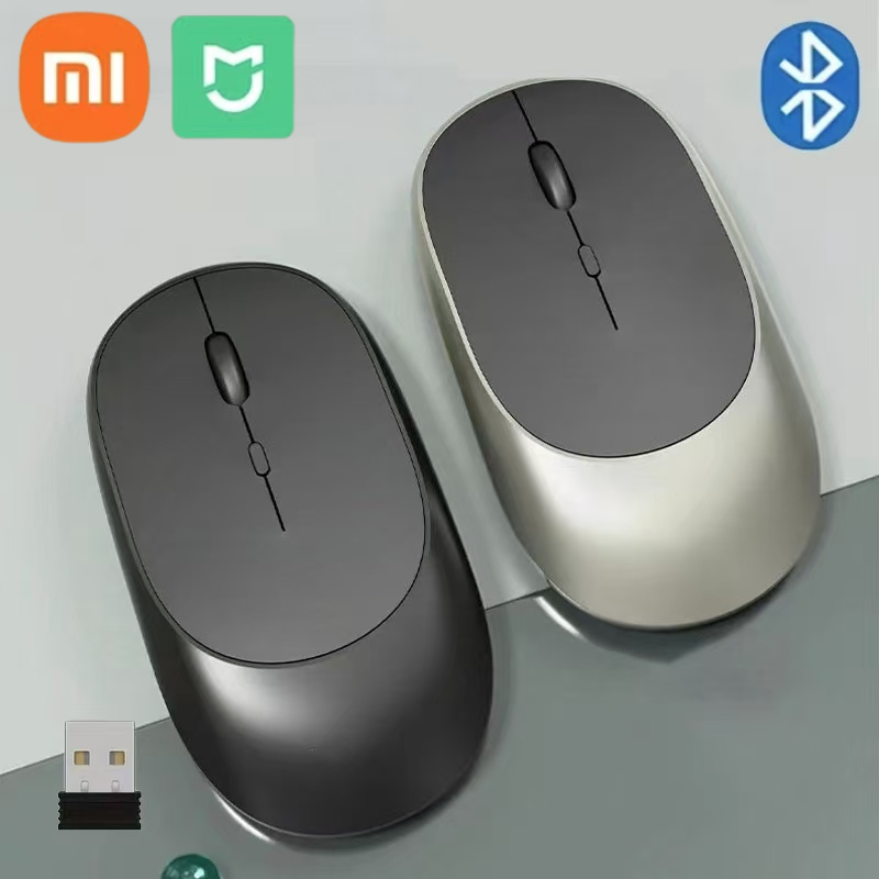 Xiaomi Mijia Drahtlose Maus Bluetooth-kompatibel 2,4G Stille Mäuse Einstellbare DPI Ergonomisches USB Aufladbare Gaming Maus