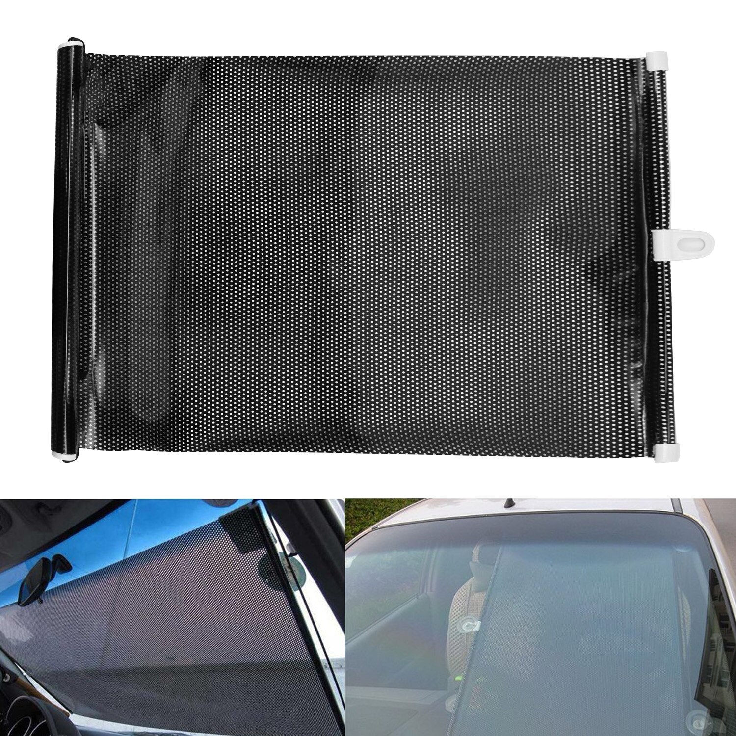 1pc universelle sorte bilrudegardiner rullegardiner solskærme 40*60cm beskyttelse mod uv-stråler solsejl