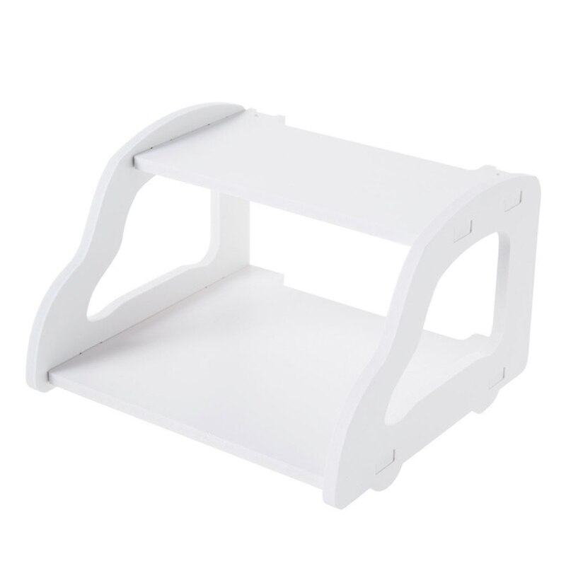 Living Room Wall-mounted Punch-free Storage Shelf Bedroom Router Storages Rack