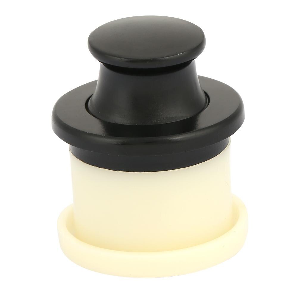 Zinc Alloy Retractable Door Handle Furniture Cabinet Handle Embedded: Black